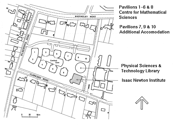 A Map showing the immediate location of the new centre.
