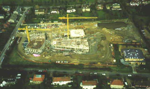 The Clarkson Road Site from the air
