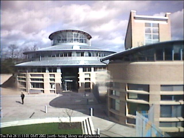 Recent picture of the Library construction