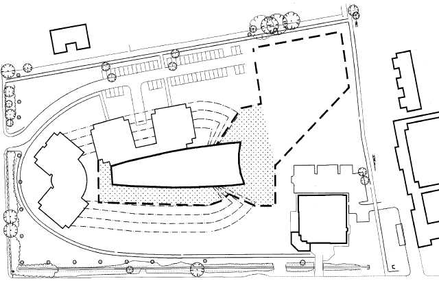 Plan showing phase III work