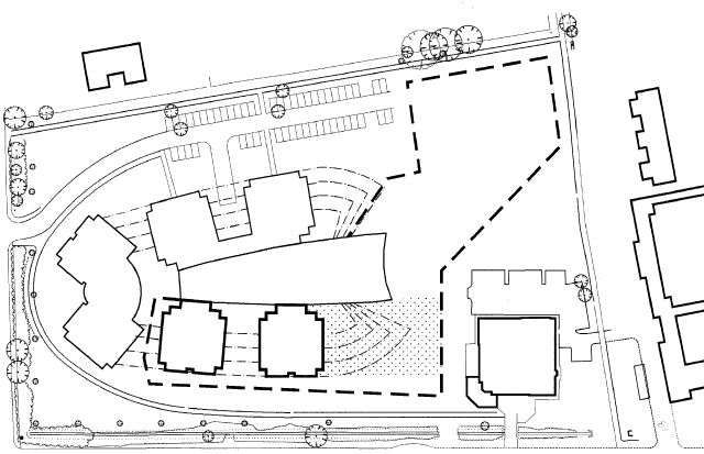 Plan showing phase IV work